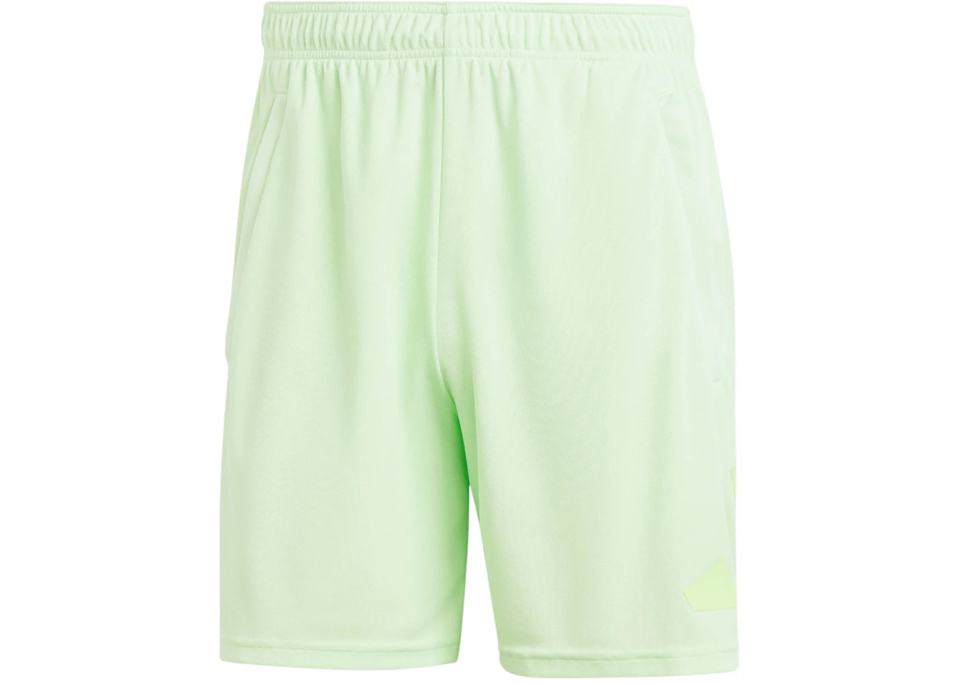 adidas Train Essentials Logo Shorts Semi Green Spark/Green Spark