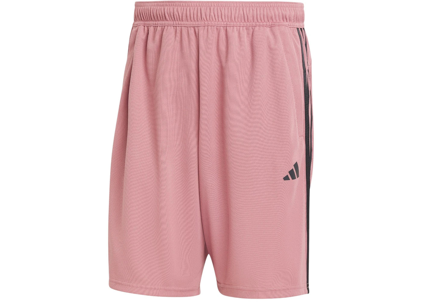 adidas Train Essentials Pique 3-Stripes Shorts Preloved Crimson/Black