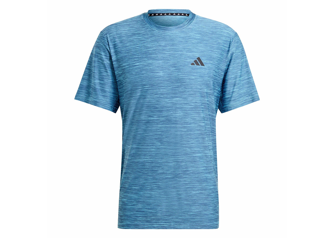 adidas Train Essentials Stretch Training Tee Semi Blue Burst/Preloved Ink/Black