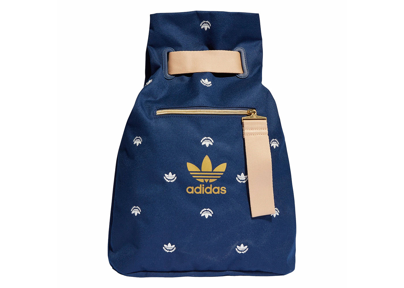 adidas Trefoil Crest Bucket Backpack Dark Blue