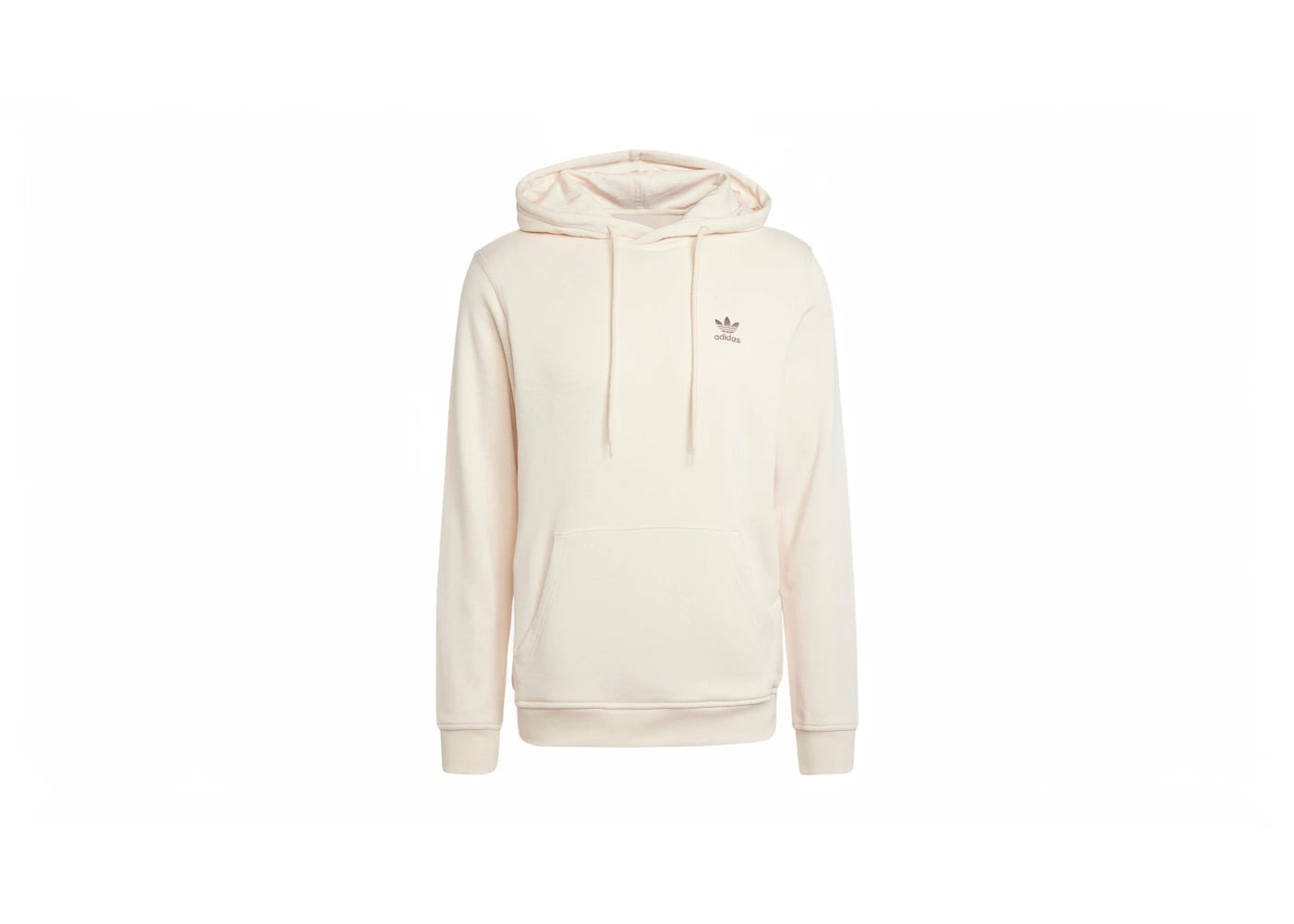 adidas Trefoil Essentials French Terry Hoodie Wonder White
