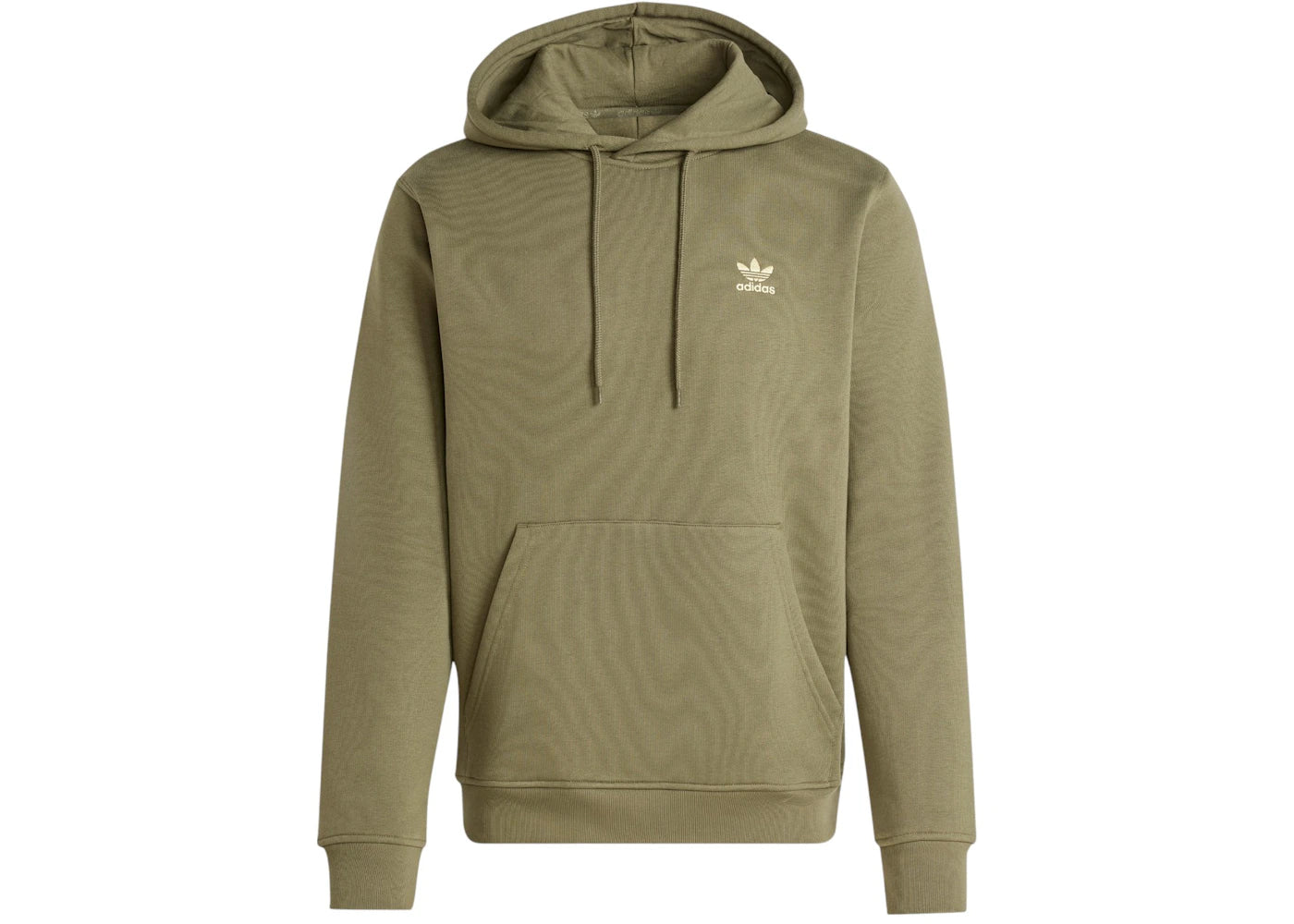 adidas Trefoil Essentials Hoodie Olive Strata