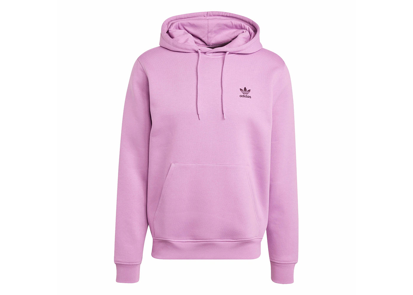 adidas Trefoil Essentials Hoodie Preloved Purple