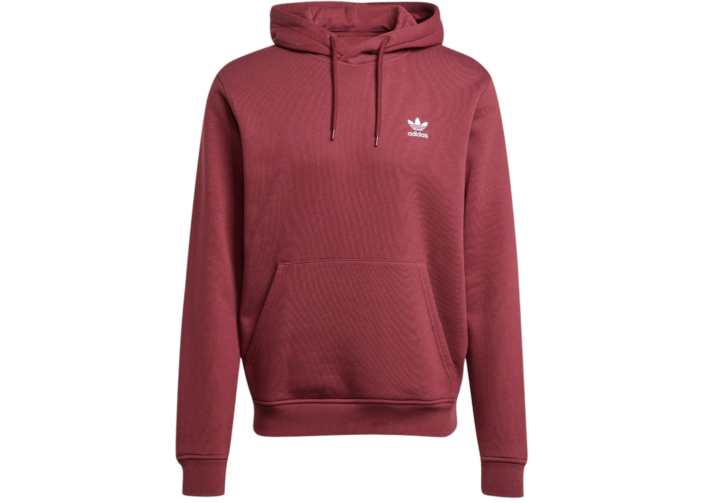 adidas Trefoil Essentials Hoodie Shadow Red