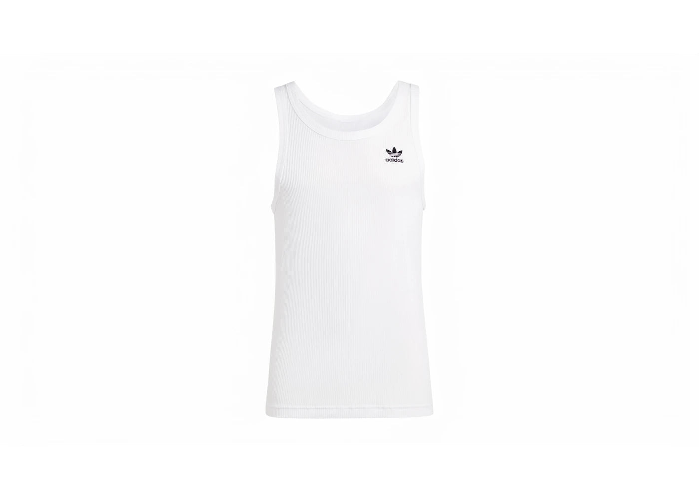 adidas Trefoil Essentials Tank Top White