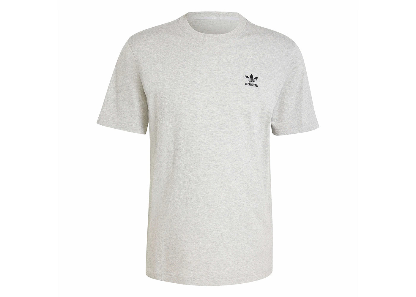 adidas Trefoil Essentials Tee Medium Grey Heather