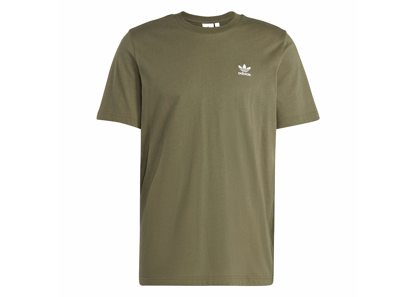 adidas Trefoil Essentials Tee Olive Strata