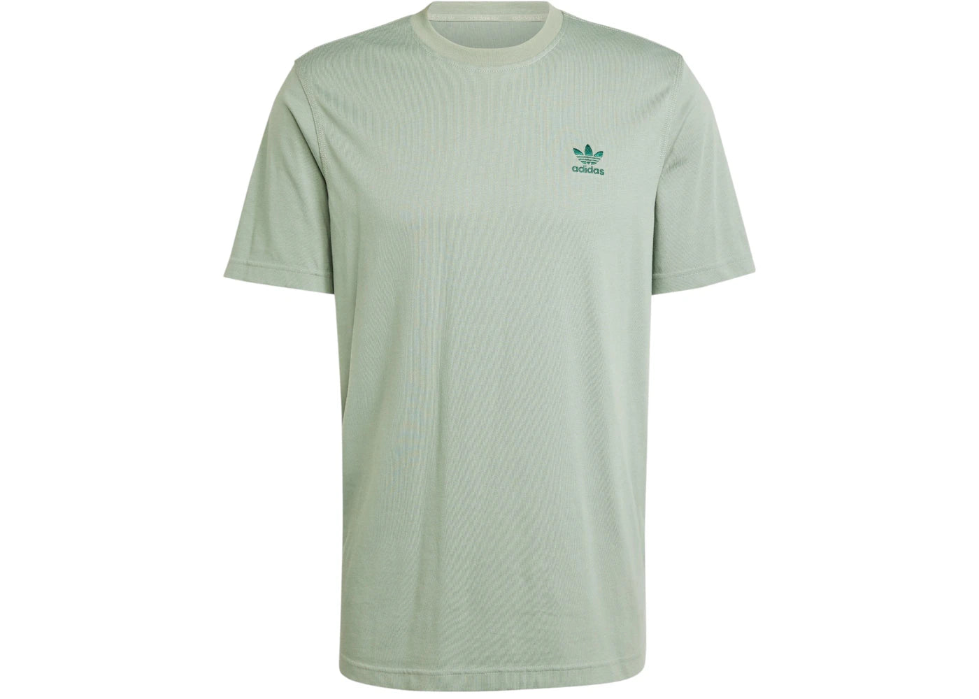 adidas Trefoil Essentials Tee Silver Green