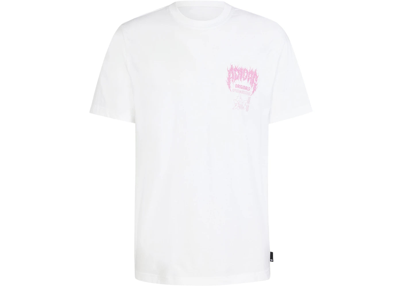 adidas Trefoil Series Fashion Elevated Tee White