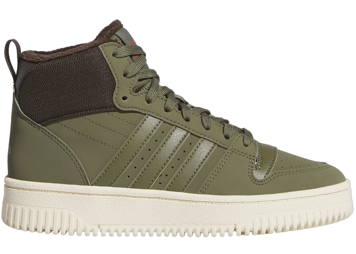 adidas Turnaround Olive Strata Dark Brown Cream White (GS)