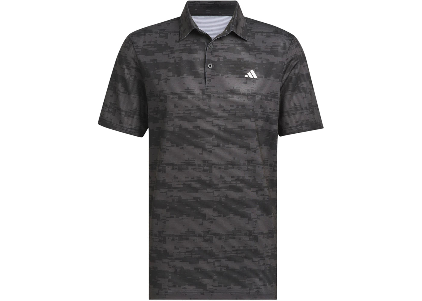 adidas Ultimate365 Heat.Rdy Stripe Polo Shirt Carbon/Black