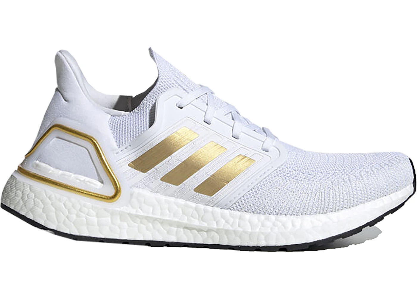 adidas Ultra Boost 20 Cloud White Gold Metallic (Women's)