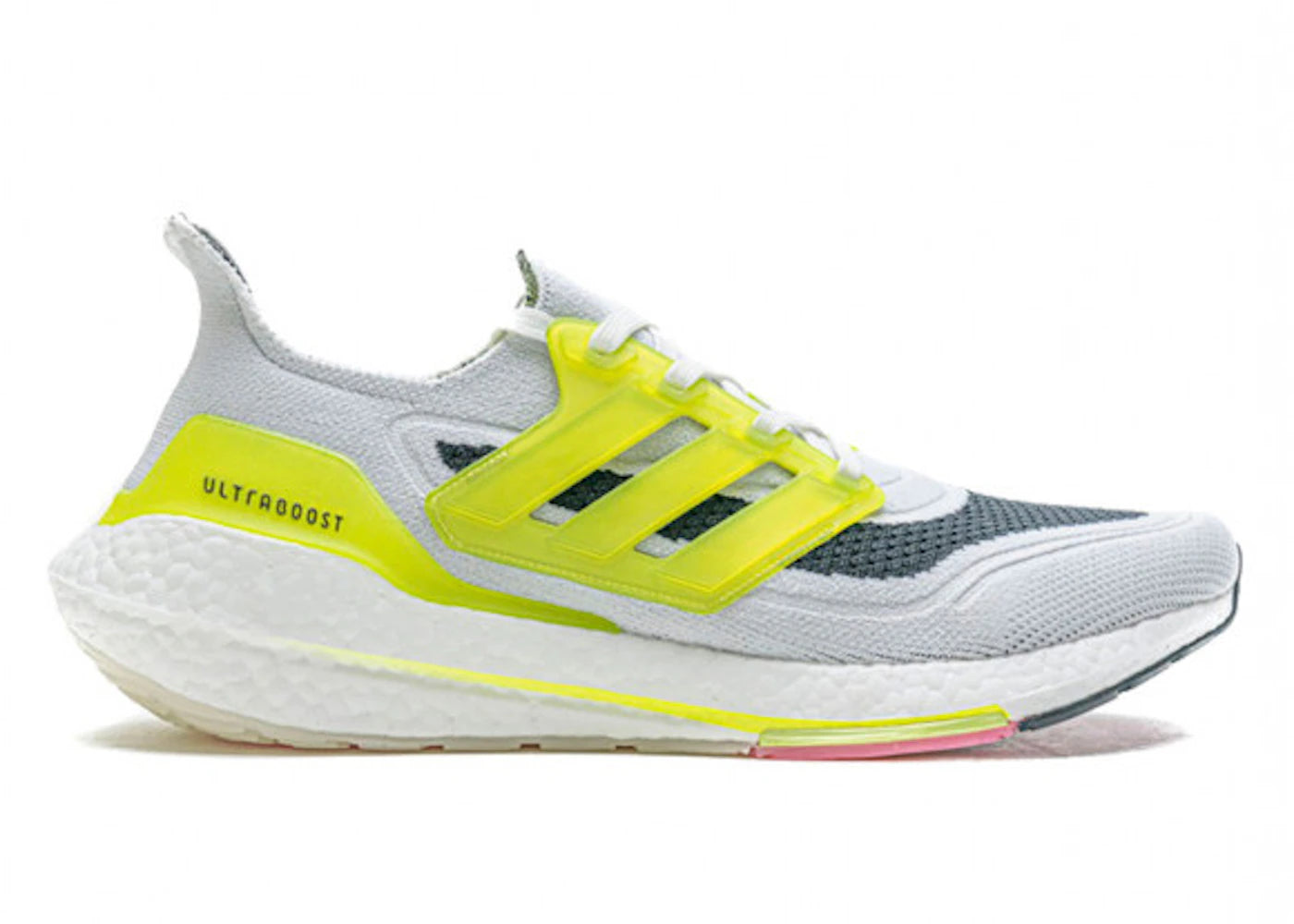 adidas Ultra Boost 21 White Volt