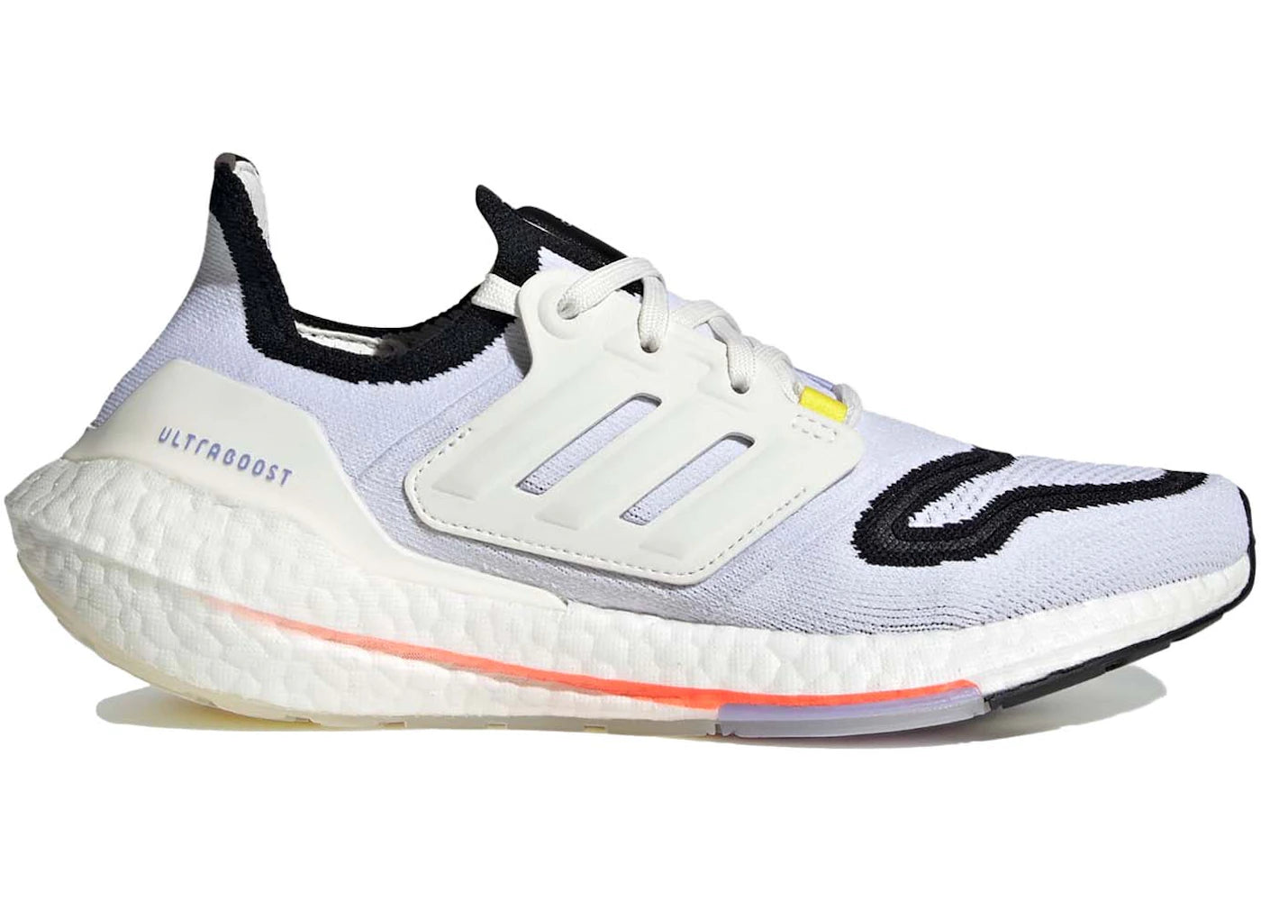 adidas Ultra Boost 22 White Black Solar Red (Women's)