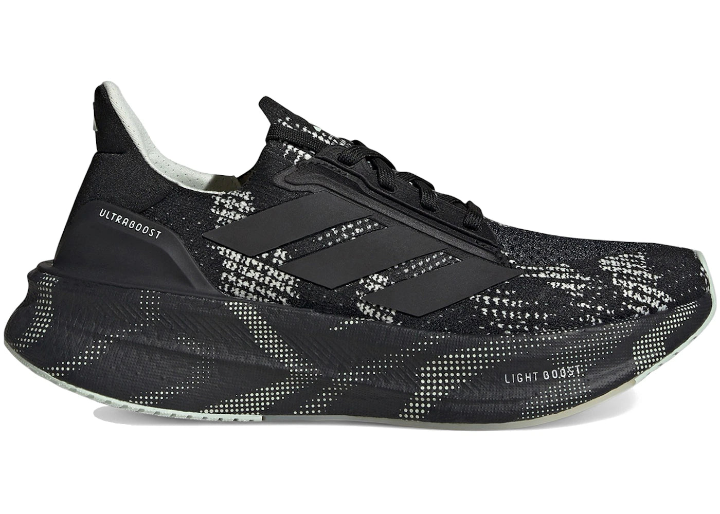 adidas Ultra Boost 5X Core Black Linen Green (Women's)