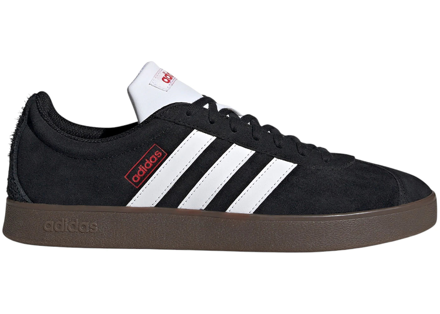 adidas VL Court 2.0 Core Black Cloud White Better Scarlet