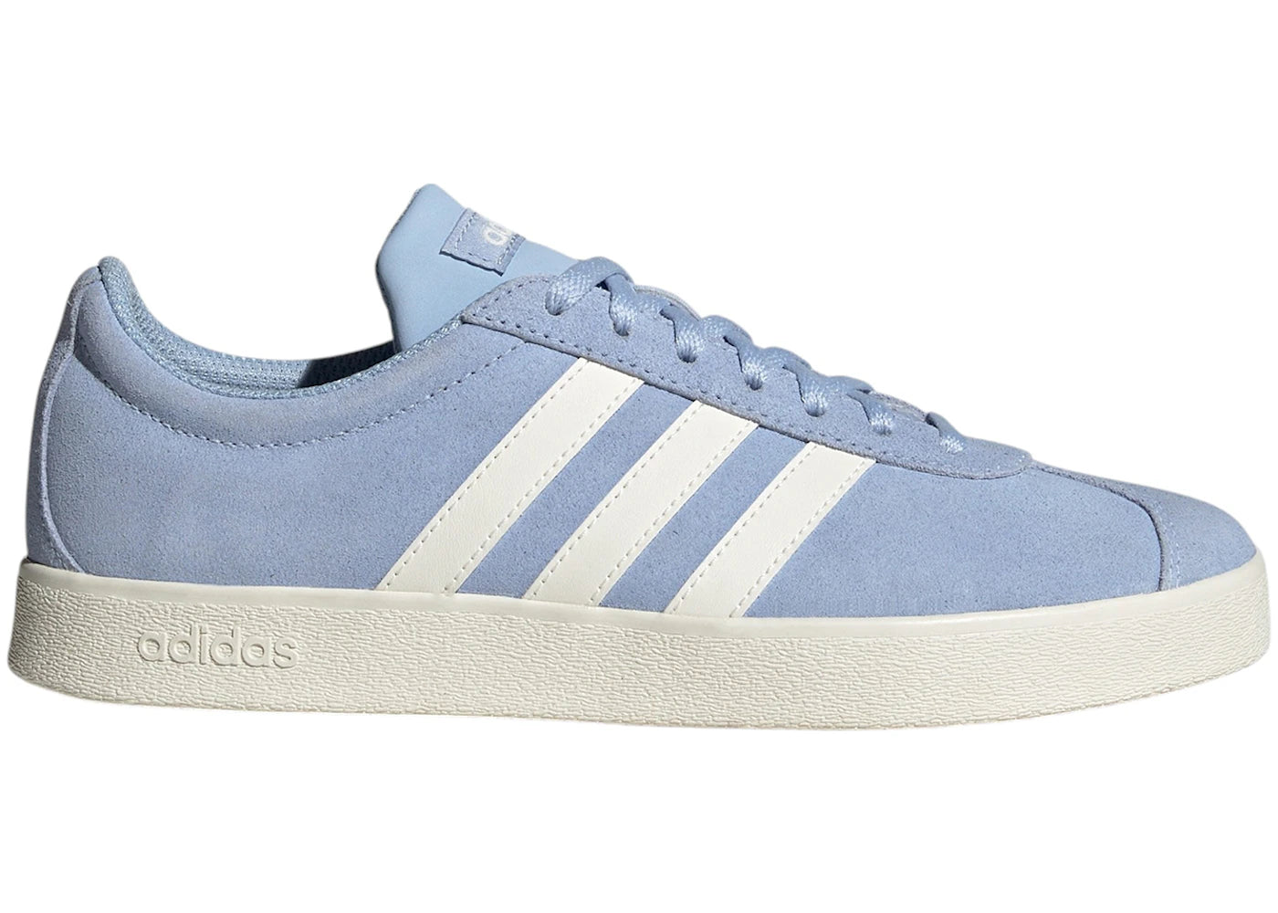adidas VL Court 2.0 Suede Blue Dawn Off White (Women's)