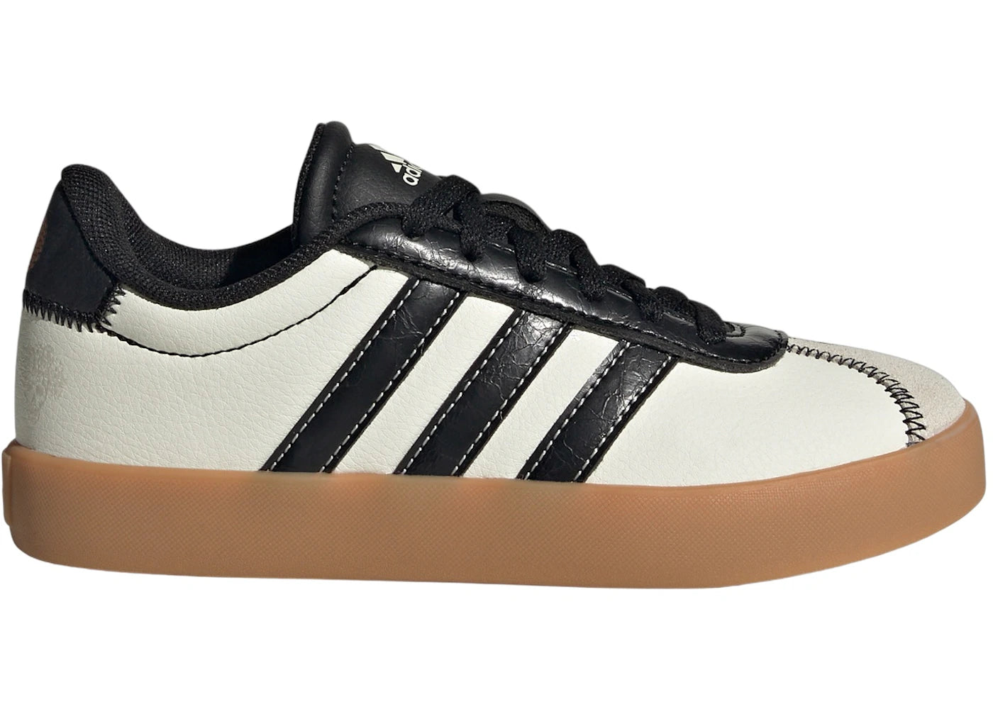 adidas VL Court 3.0 Off White Core Black (GS)