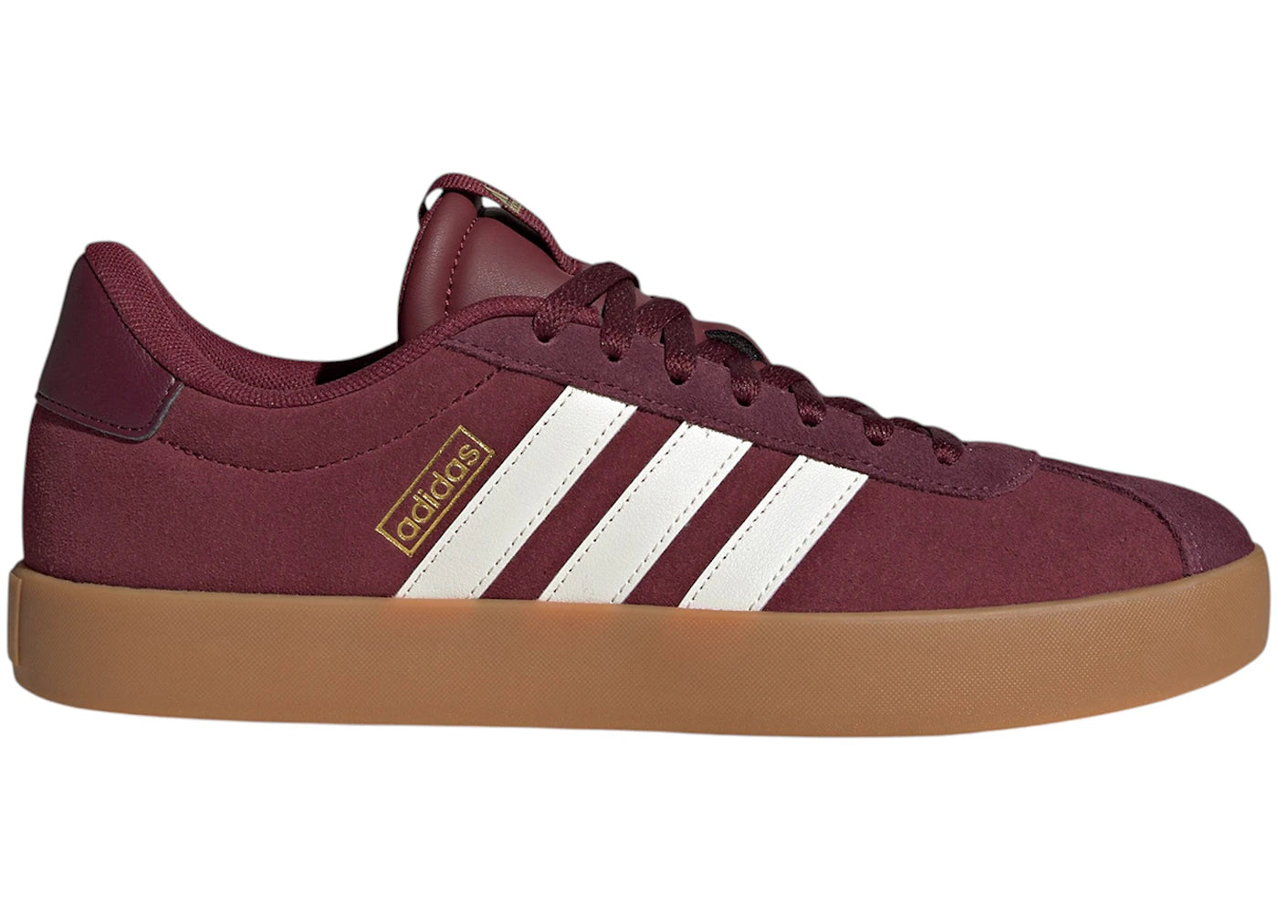 adidas VL Court 3.0 Shadow Red Off White Maroon