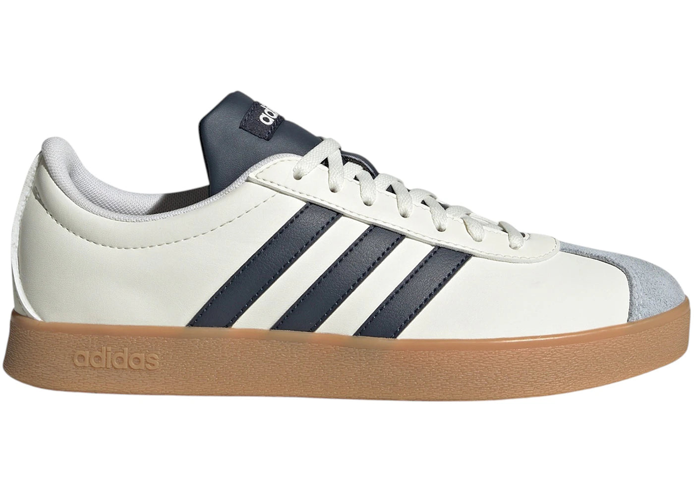 adidas VL Court Base White Aurora Ink Halo Blue (Women's)