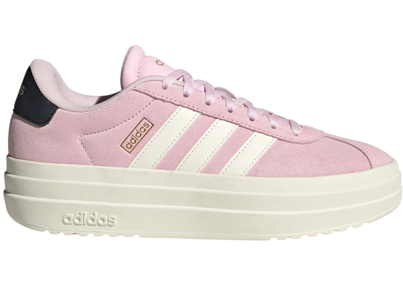 adidas VL Court Bold Clear Pink Core White Core Black (Women's)