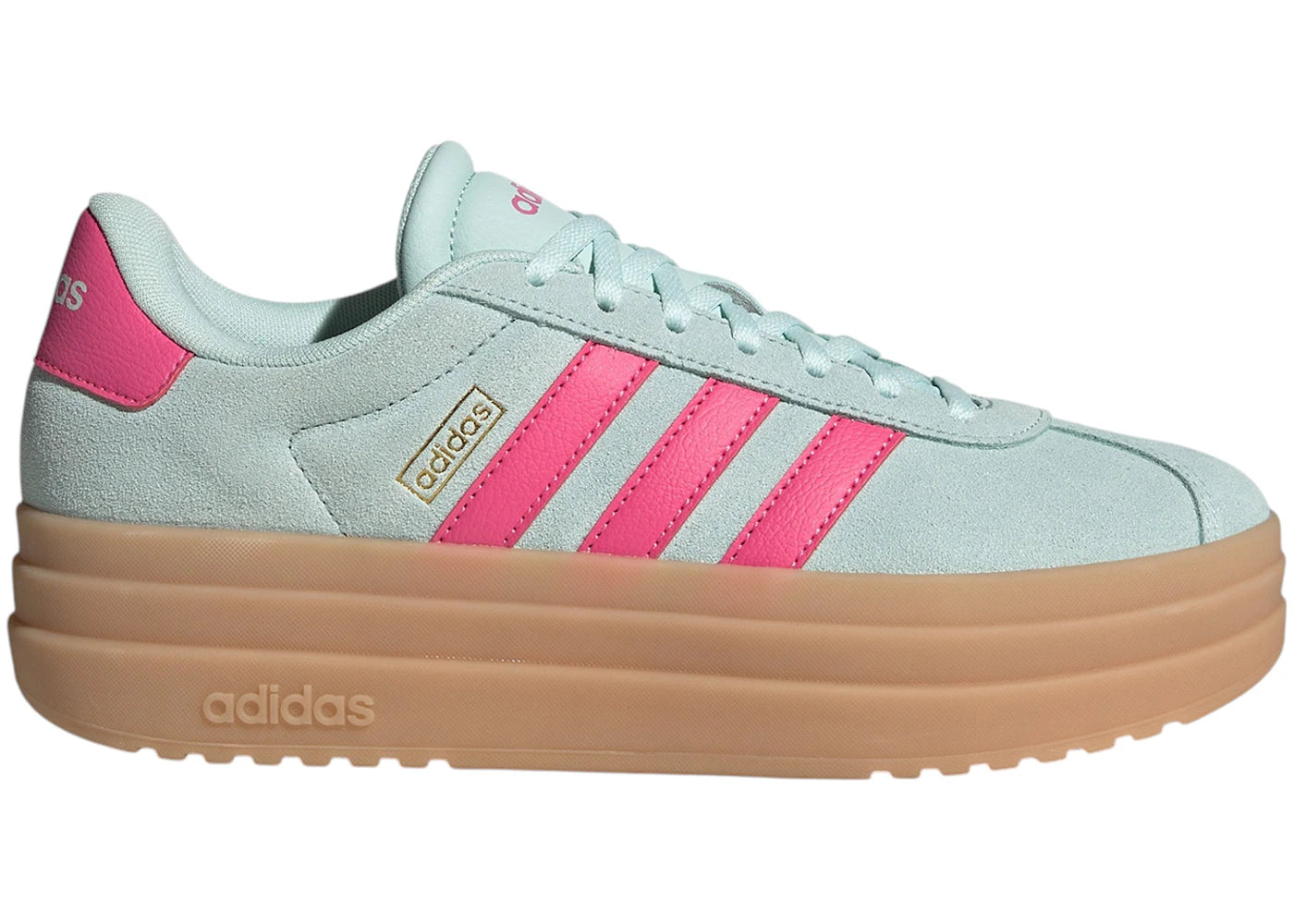 adidas VL Court Bold Halo Mint Pulse Magenta Gum (Women's)