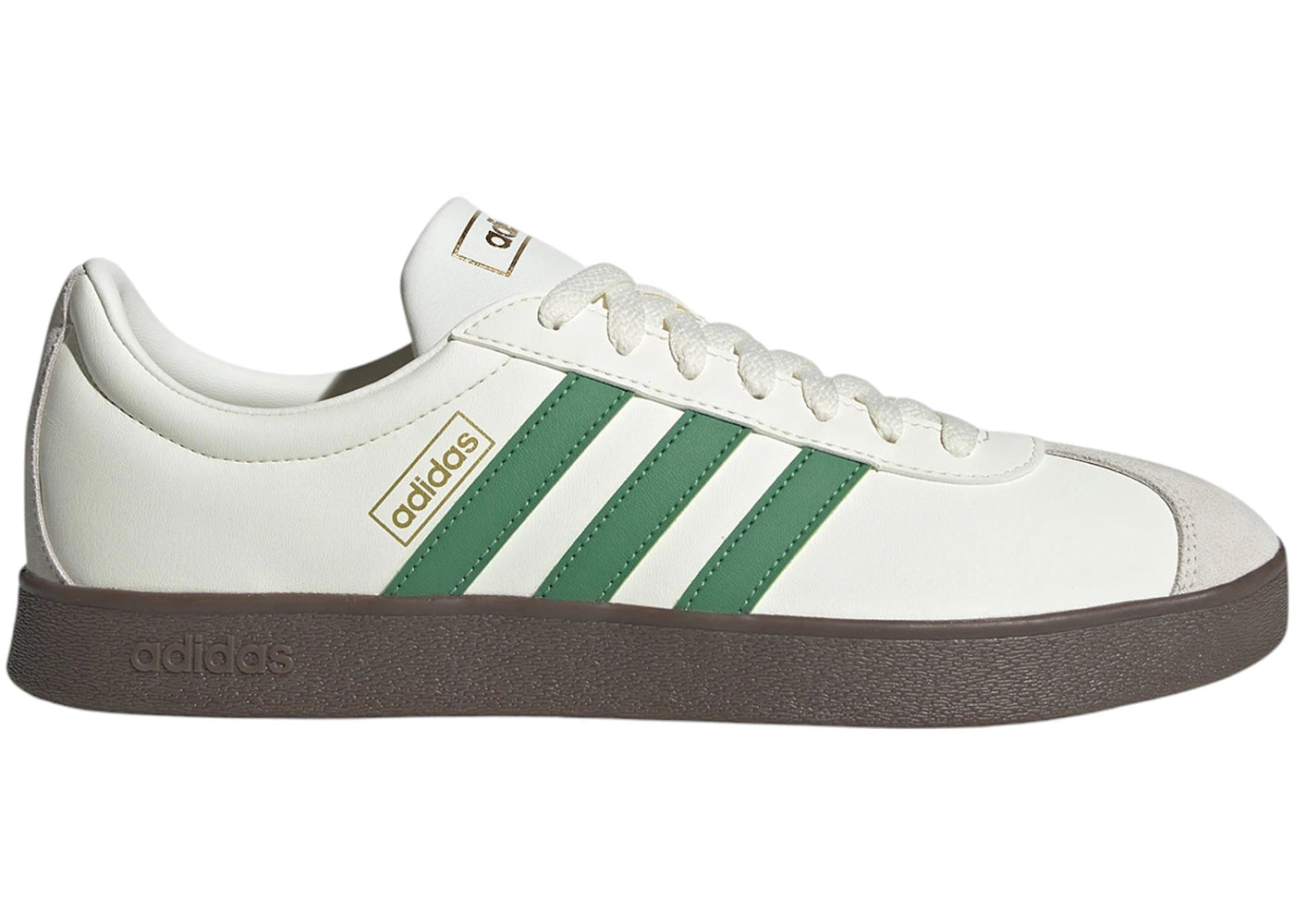 adidas VL Court Classic Off White Collegiate Green Alumina