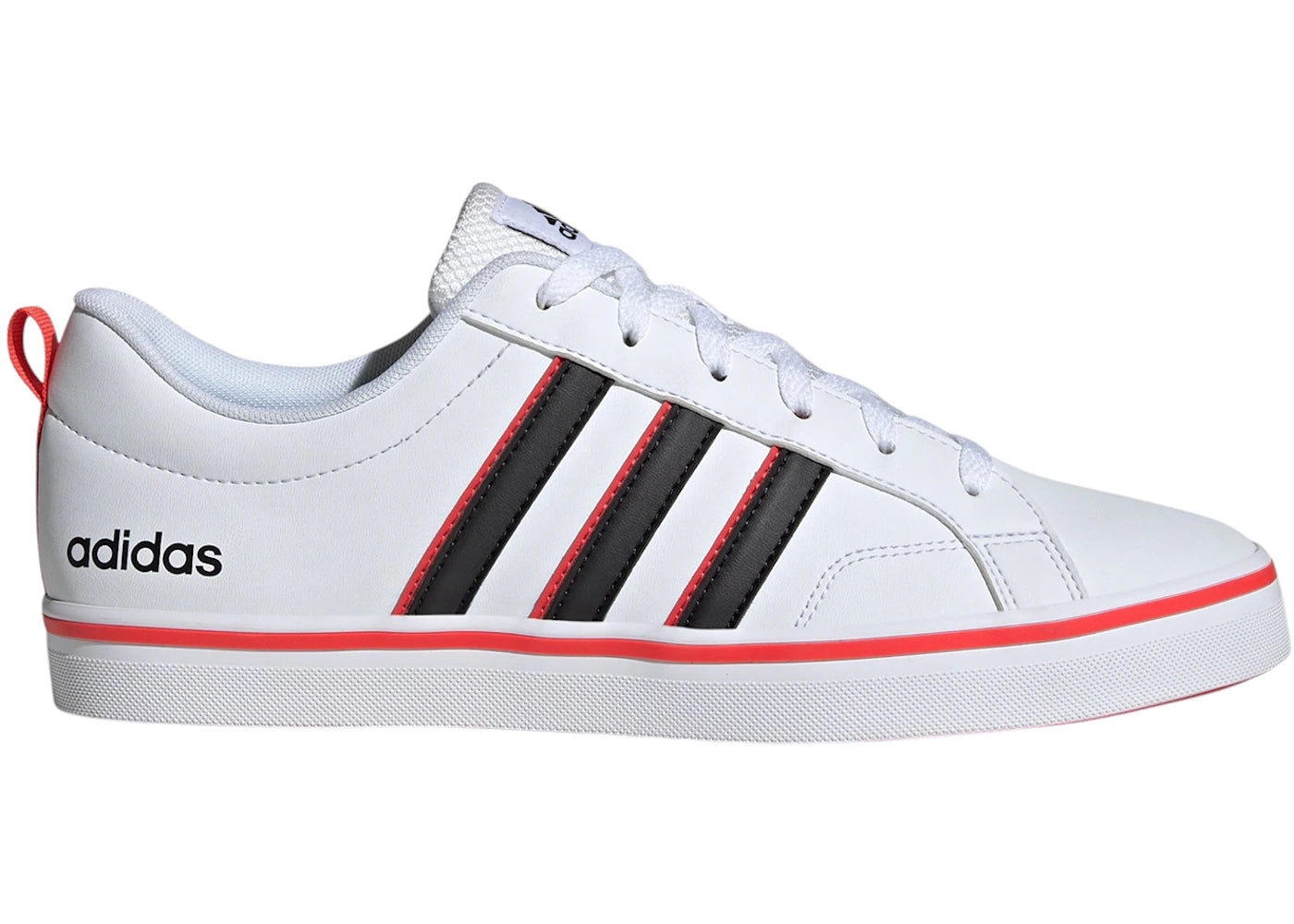 adidas VS Pace 2.0 Cloud White Core Black Bright Red