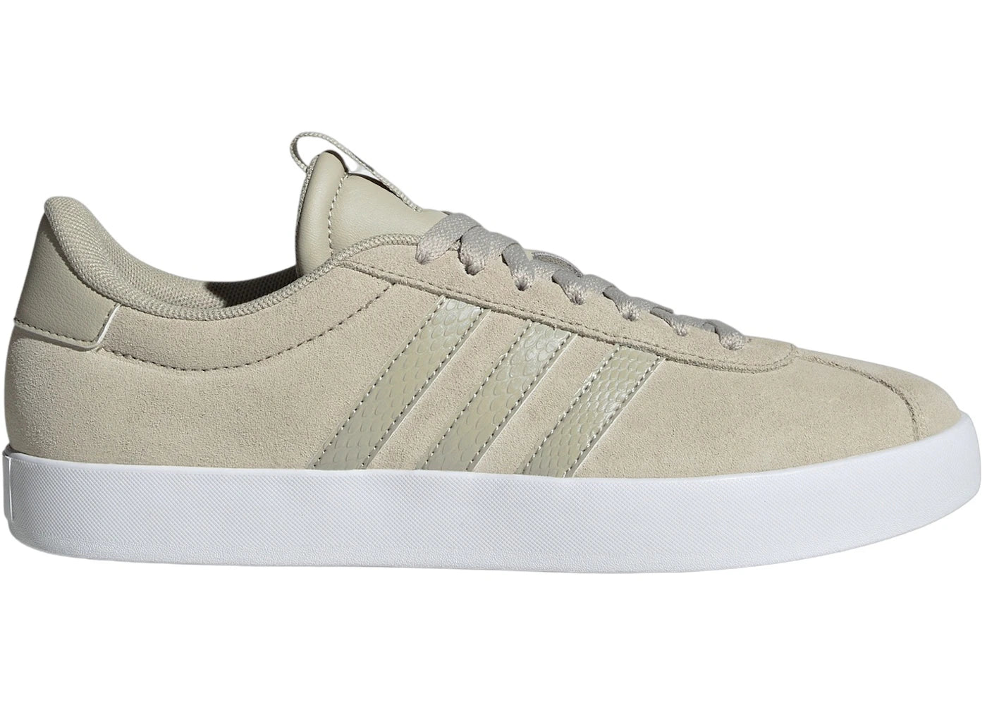 adidas Vl Court 3.0 Putty Grey Charcoal (Women's)