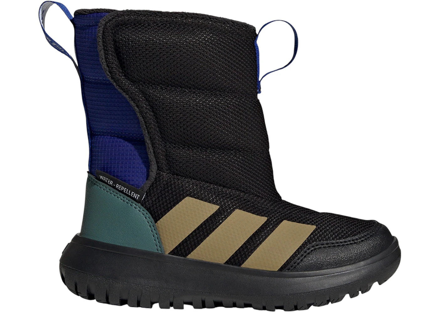 adidas Winterplay Black Khaki Preloved Teal (PS)