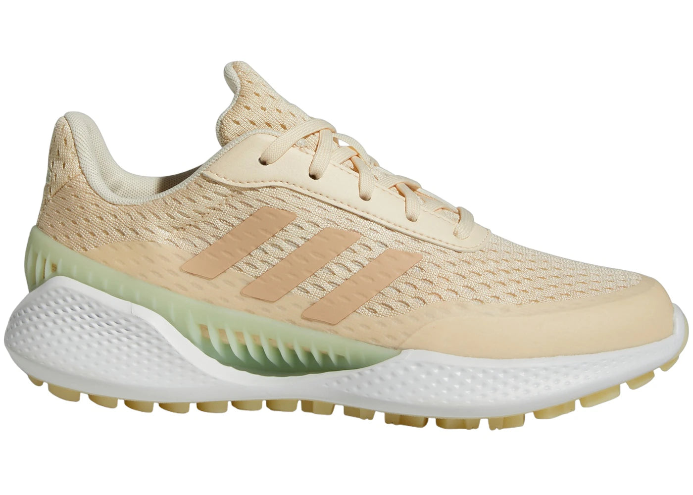 adidas Women Summervent Spikeless Golf Ecru Tint Magic Beige Linen Green (Women's)