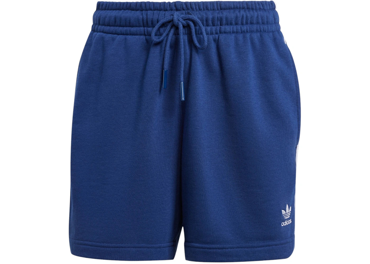 adidas Women's 3-Stripes French Terry Shorts Dark Blue