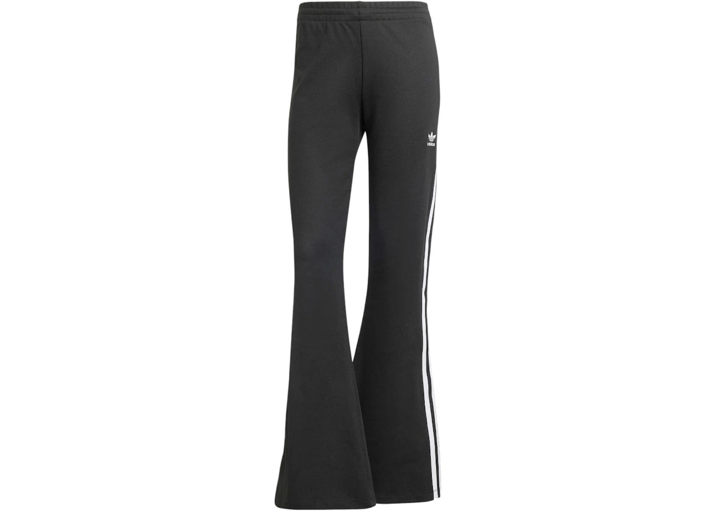 adidas Women's Adicolor 3-Stripes Flared Track Pants Black