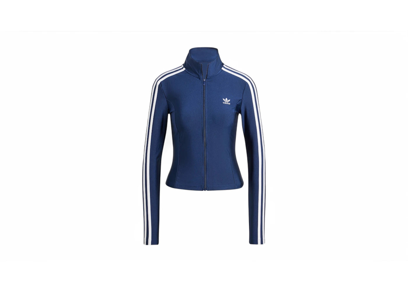 adidas Women's Adicolor 3-Stripes Slim Track Top Night Indigo