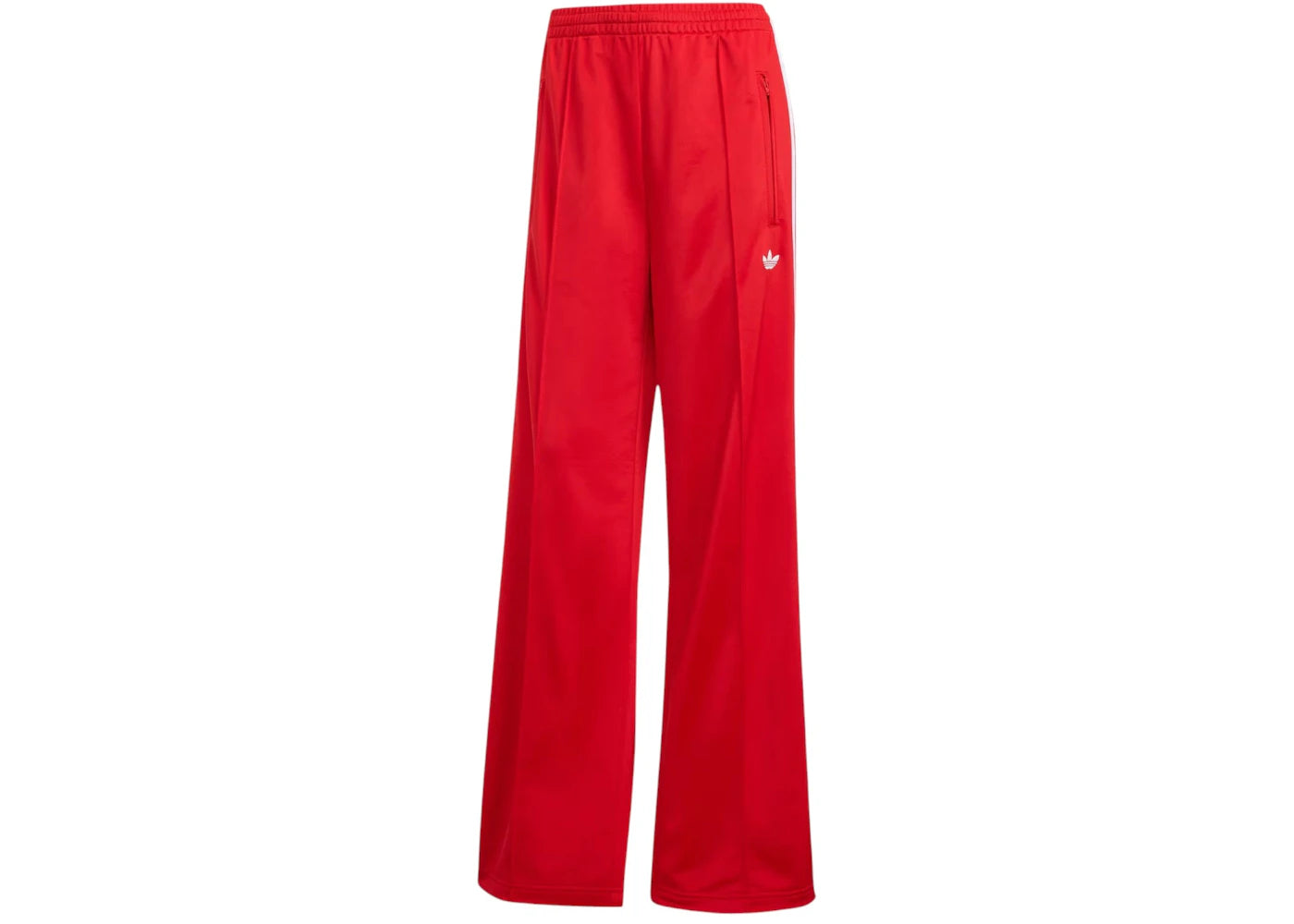 adidas Women's Adicolor Classic Firebird Loose Track Tracksuit Bottoms Better Scarlet/White