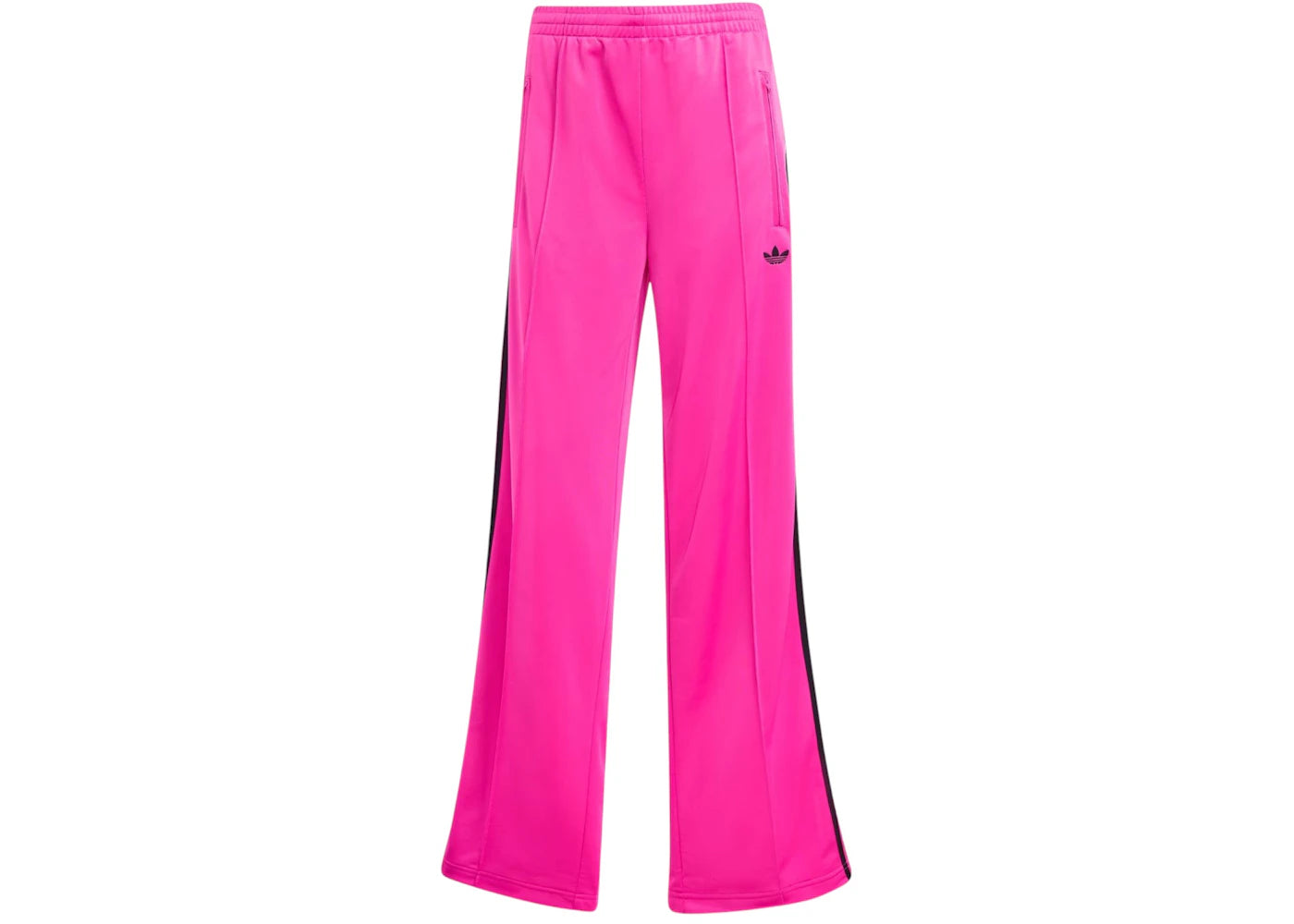 adidas Women's Adicolor Classic Firebird Loose Track Tracksuit Bottoms Semi Lucid Fuchsia/Black