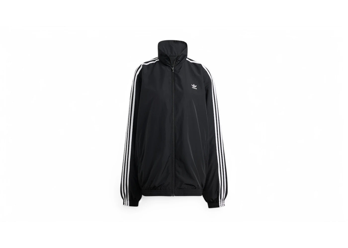 adidas Women's Adilenium Season 3 Oversized Track Top Black
