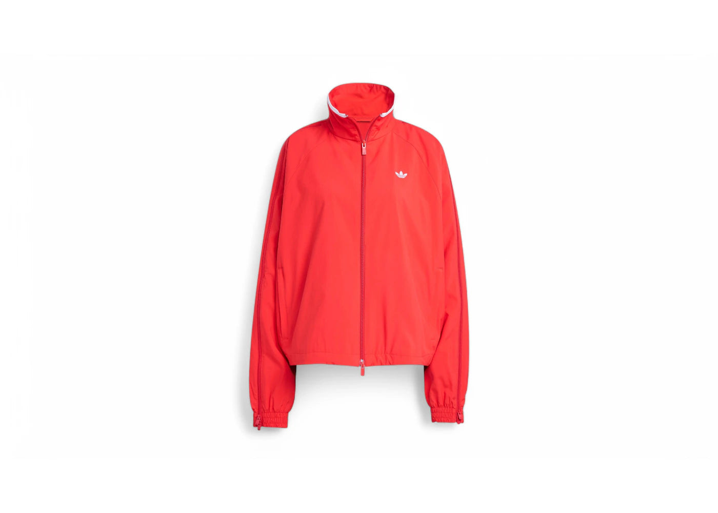 adidas Women's Adilenium Season 3 Zip Track Top Better Scarlet
