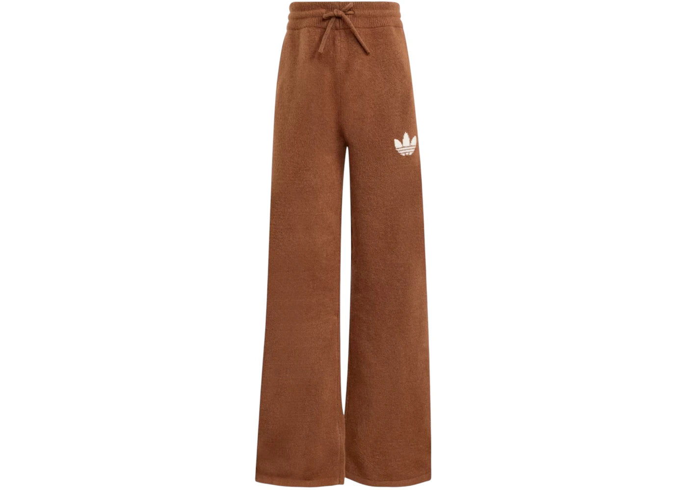 adidas Women's Athletic Dept Knitted Joggers Preloved Brown
