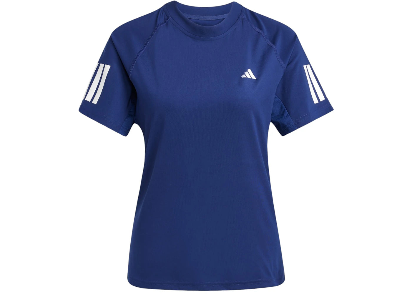 adidas Women's Club 3-Stripes Climacool T-Shirt Dark Blue
