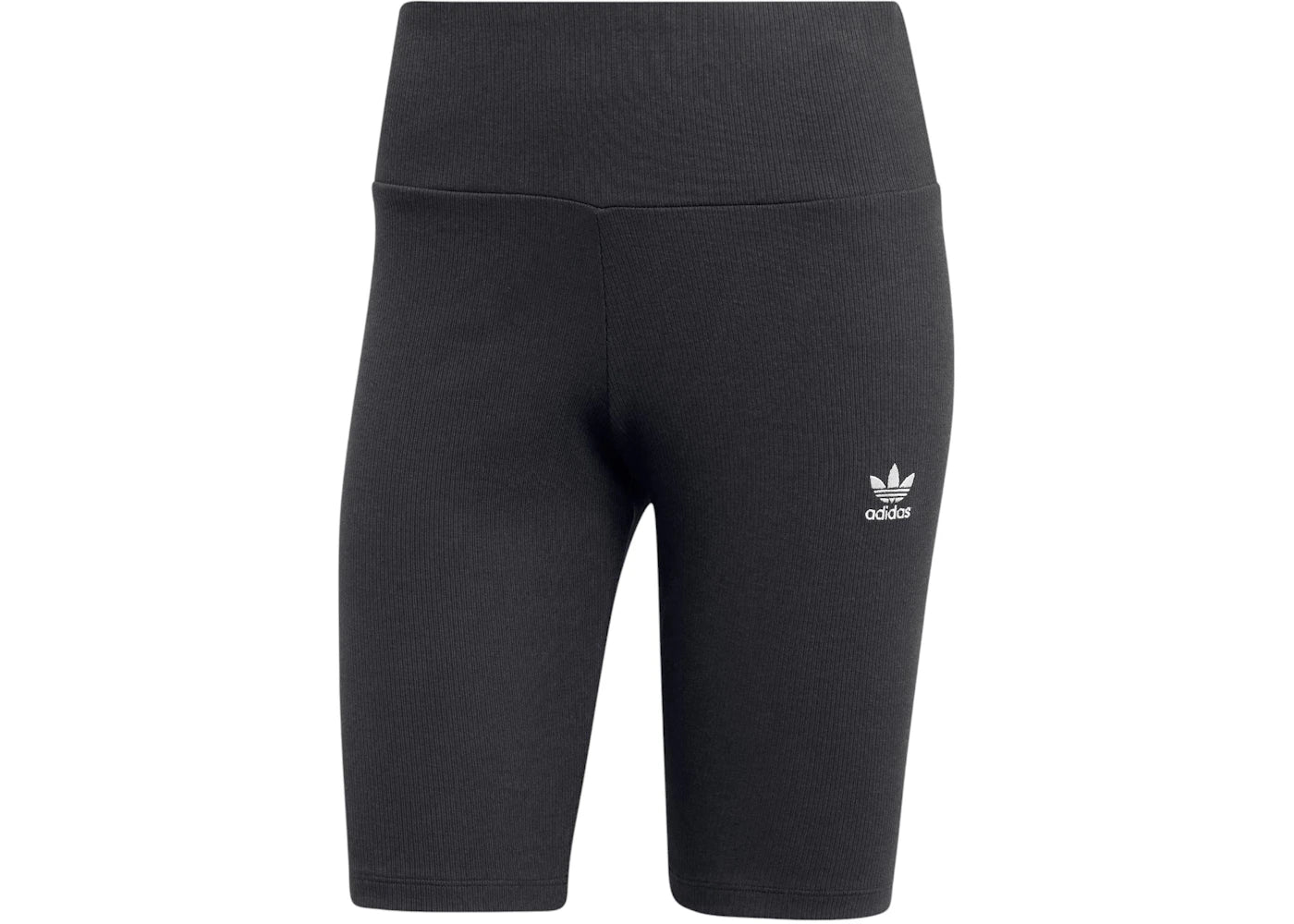 adidas Women's Essentials Rib Short Leggings Black