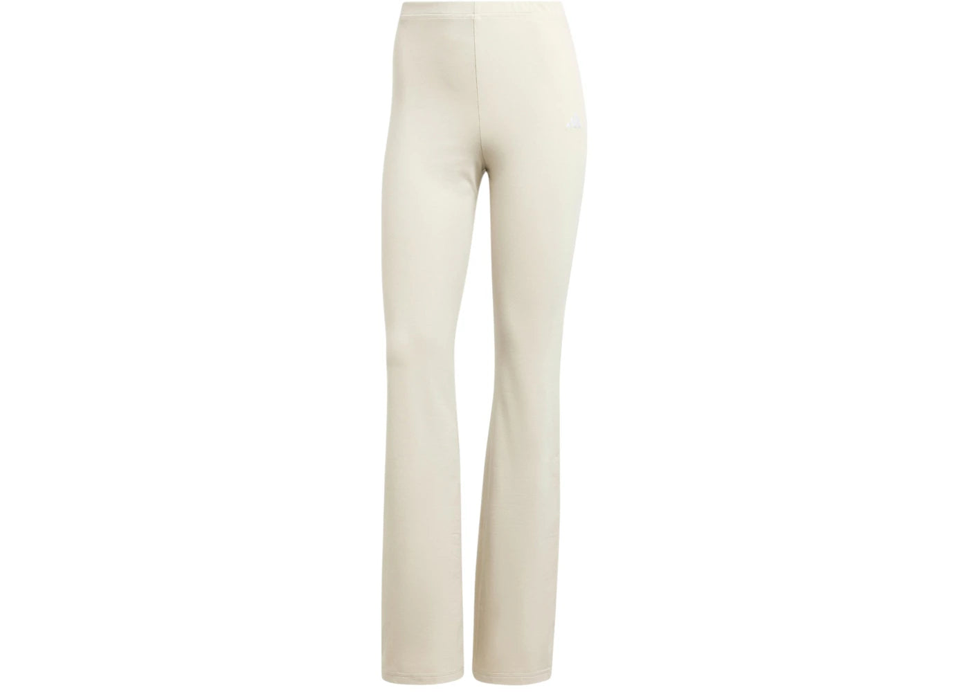 adidas Women's Essentials Small Logo Flared Leggings Wonder Alumina/White