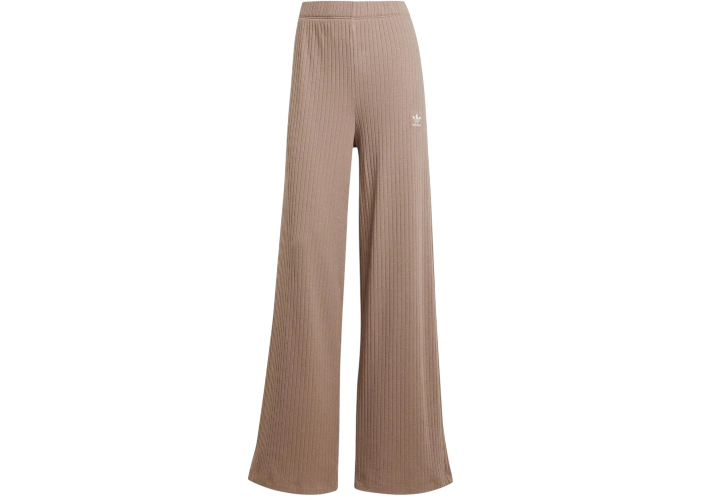 adidas Women's Essentials Wide Rib Pants Trace Brown