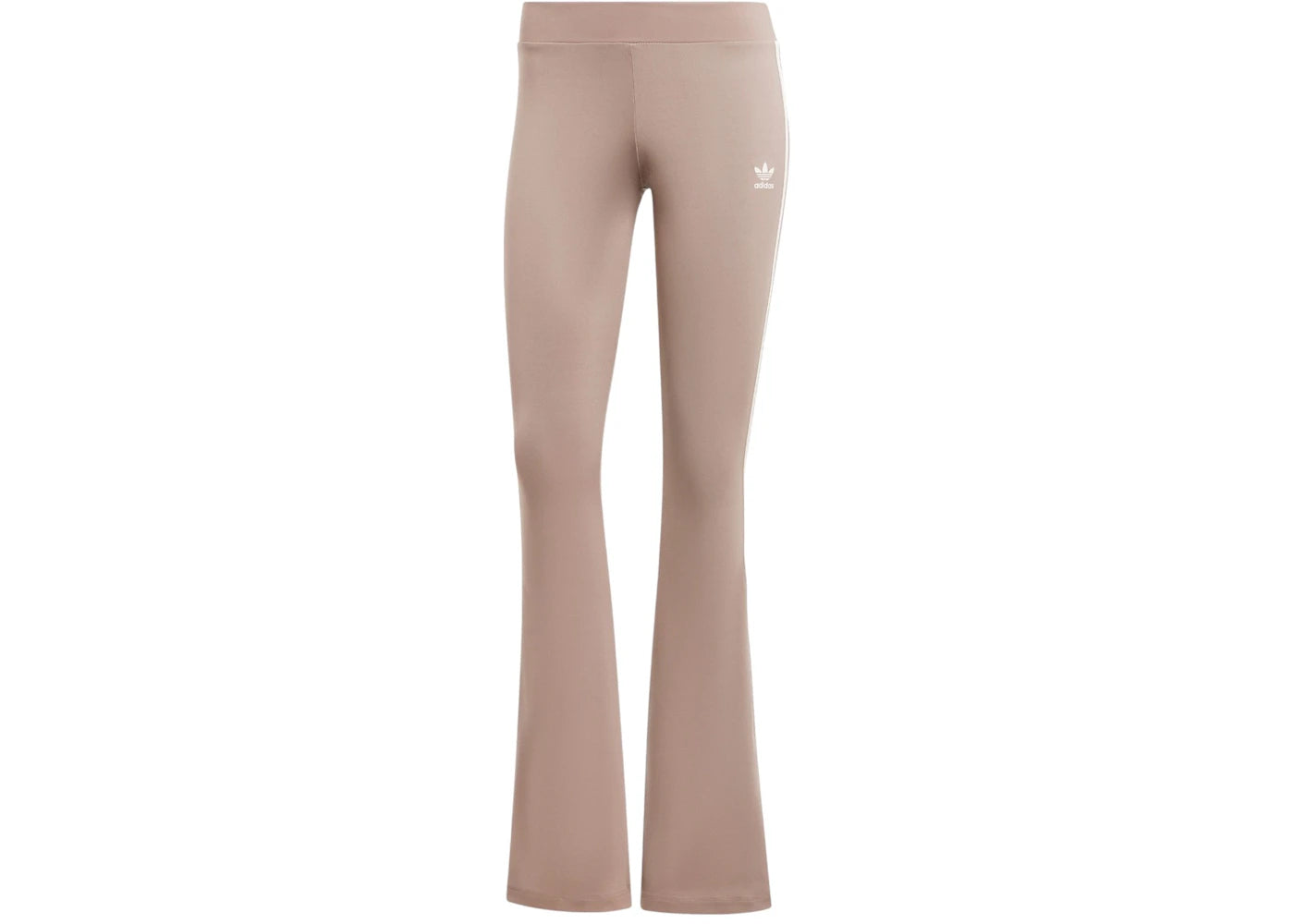 adidas Women's Flared Leggings Trace Brown