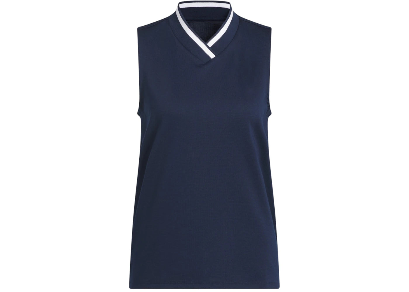 adidas Women's Go-To Sleeveless Polo Shirt Collegiate Navy