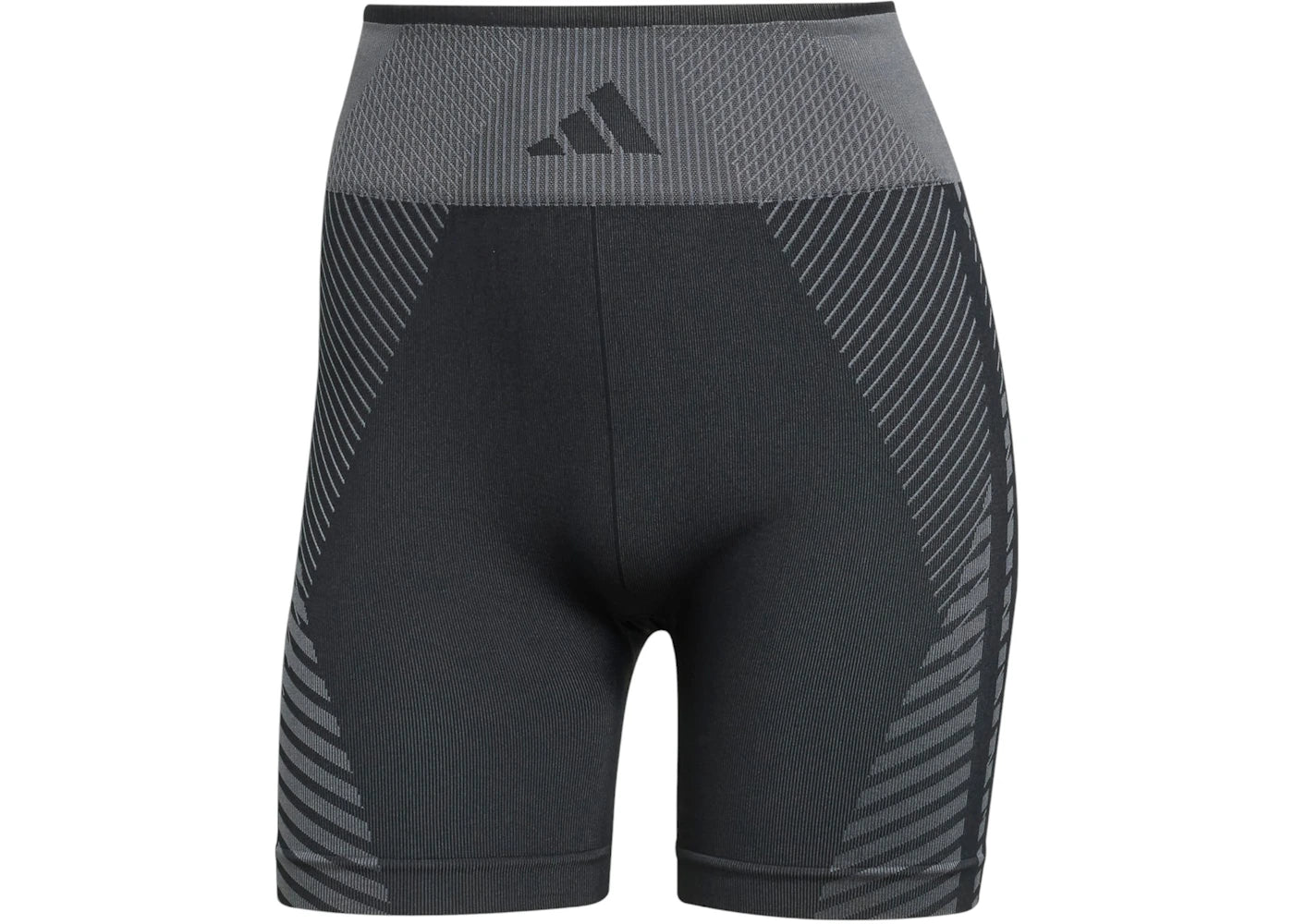 adidas Women's Knitted 5 Inch Leggings Black/Grey Six