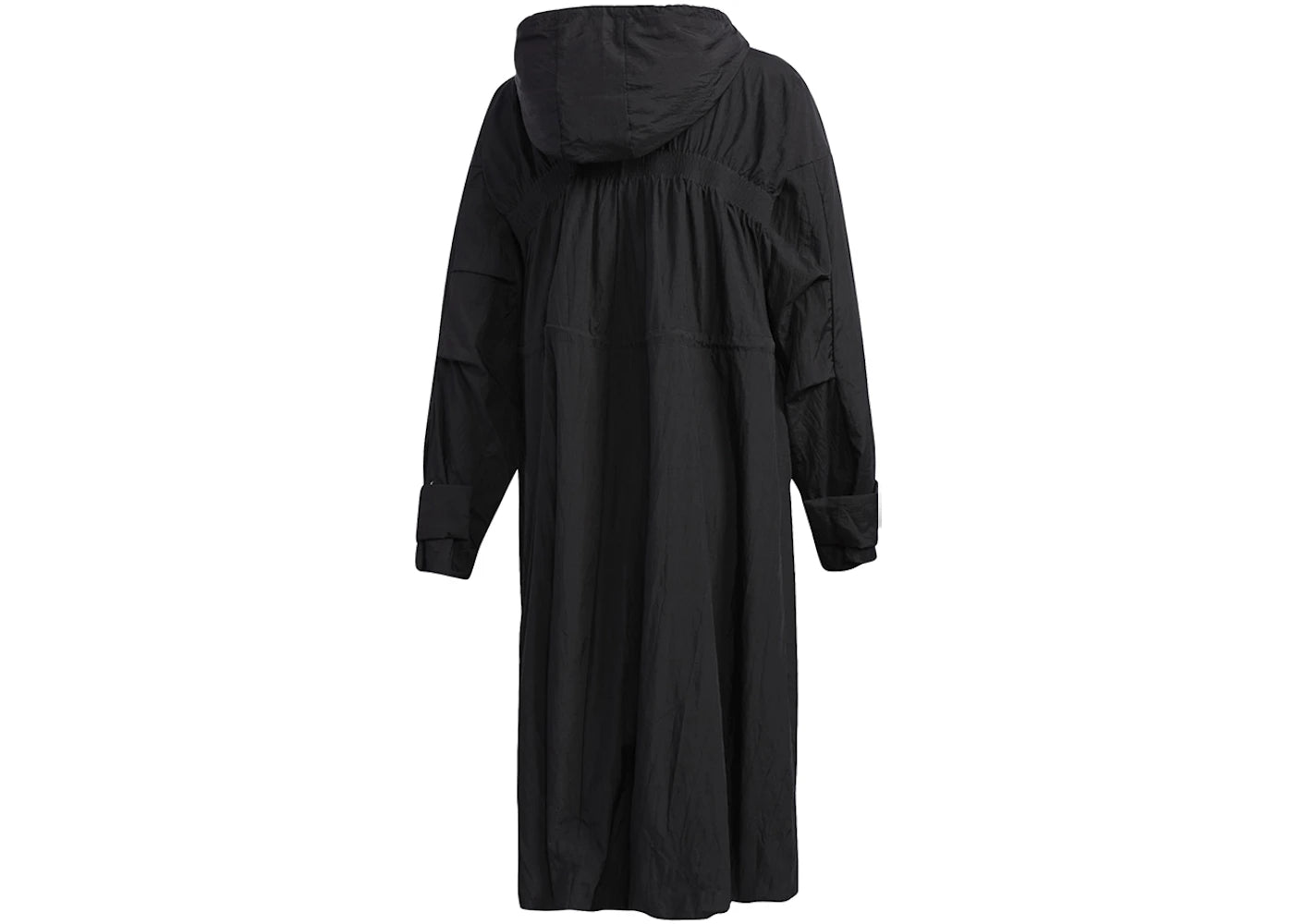 adidas Women's Light Woven Long Jacket Black – Side Kicks