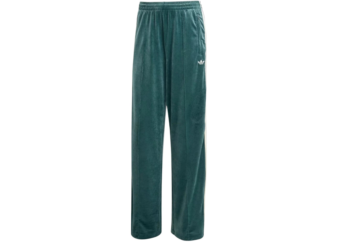 adidas Women's Originals x Liberty London Debossed Velvet Track Pants Aurora Ivy