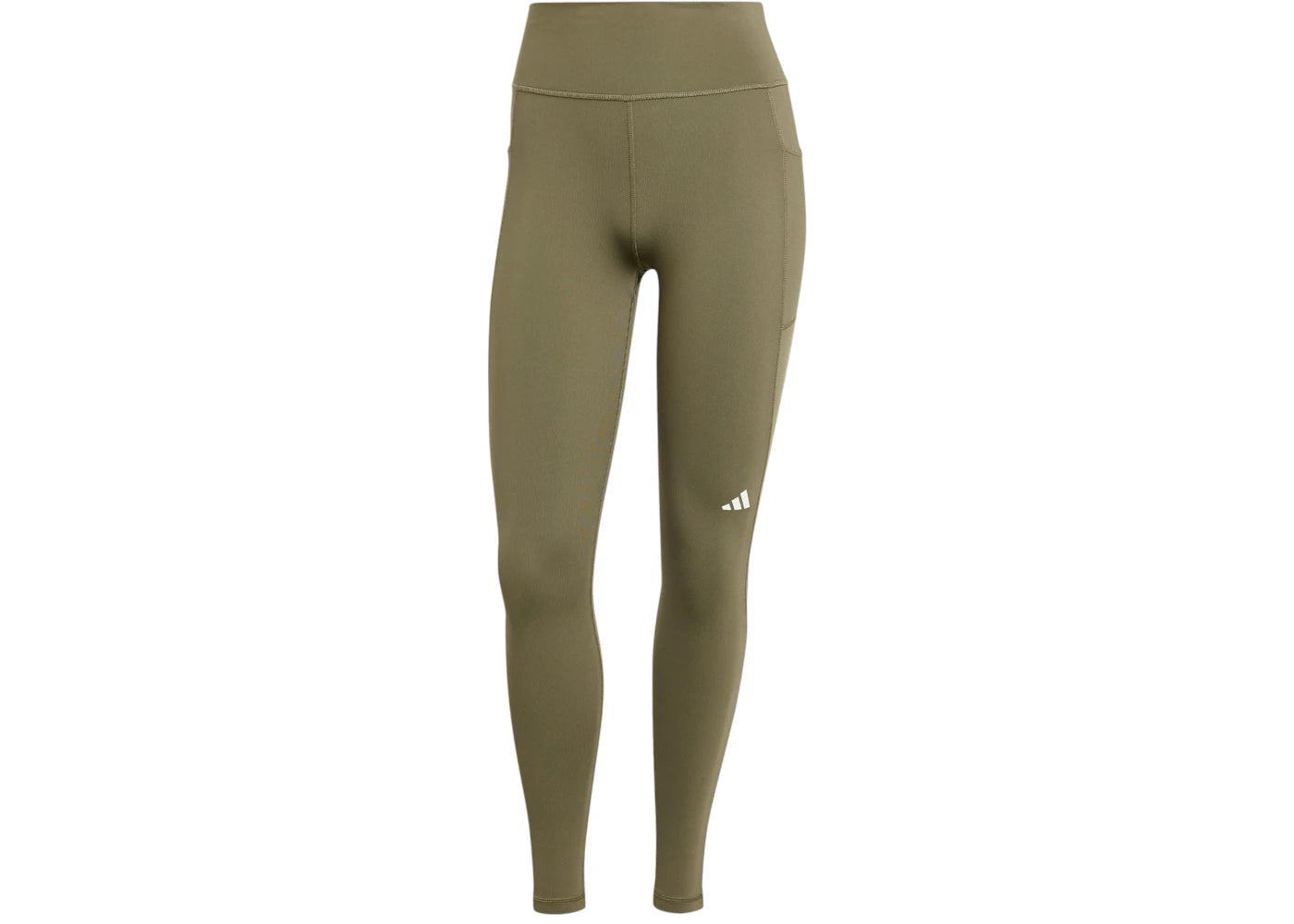 adidas Women's Own The Run Full-Length Leggings Olive Strata