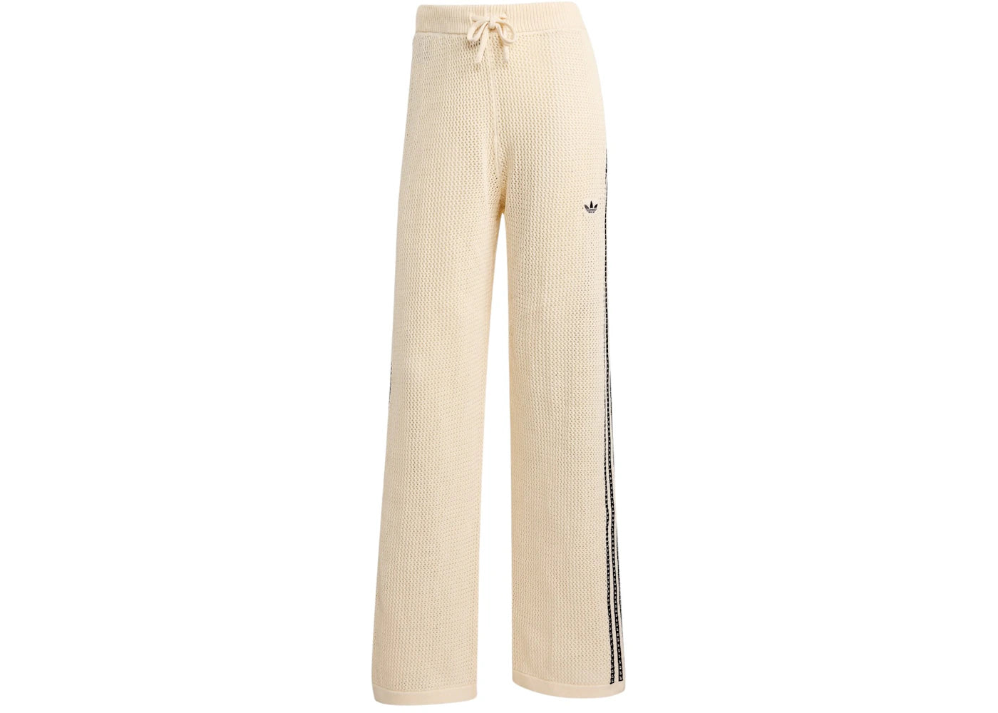 adidas Women's Premium Crochet Track Pant Wonder White